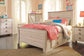 Willowton  Panel Bed With 2 Storage Drawers