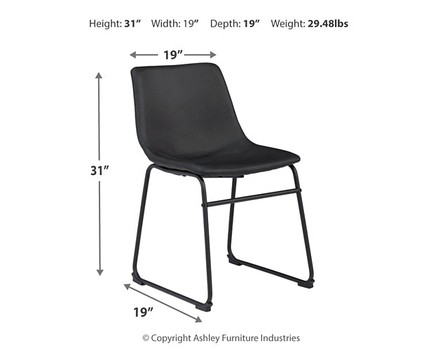 Ashley Express - Centiar Dining Table and 2 Chairs