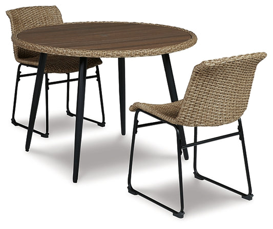 Ashley Express - Amaris Outdoor Dining Table and 2 Chairs