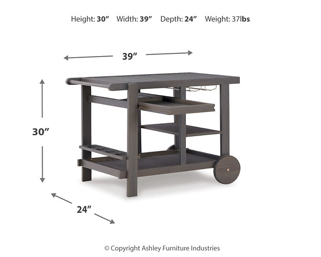 Ashley Express - Kailani Serving Cart