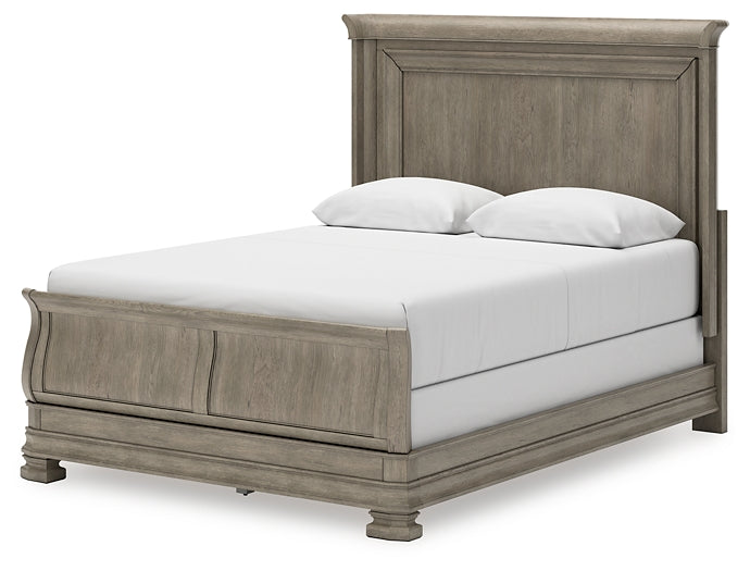 Lexorne  Sleigh Bed