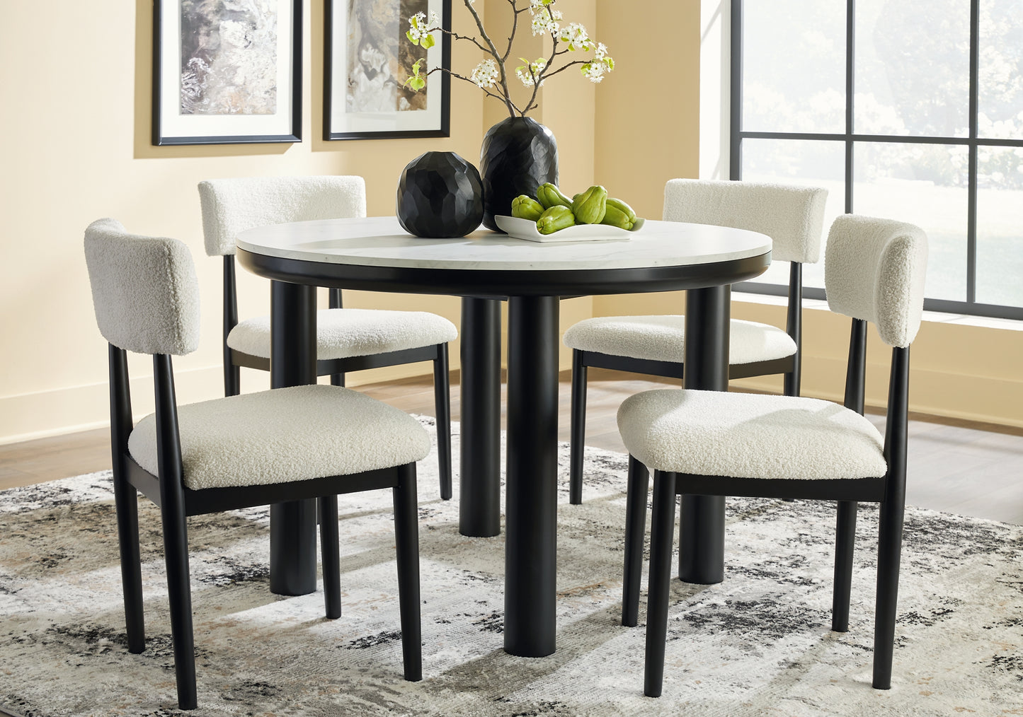 Ashley Express - Xandrum Dining Table and 4 Chairs