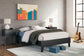 Ashley Express - Socalle Full Platform Bed with Dresser and 2 Nightstands