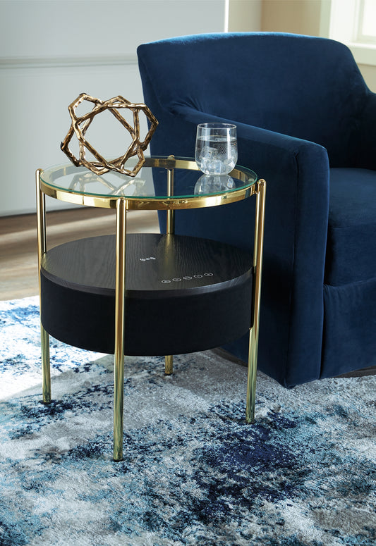 Ashley Express - Nedman Accent Table with Speaker