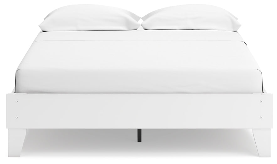 Ashley Express - Socalle Queen Platform Bed with Dresser, Chest and Nightstand