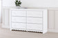 Mollviney Full Panel Storage Bed with Dresser and 2 Nightstands