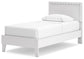 Ashley Express - Hallityn Twin Panel Platform Bed with Nightstand