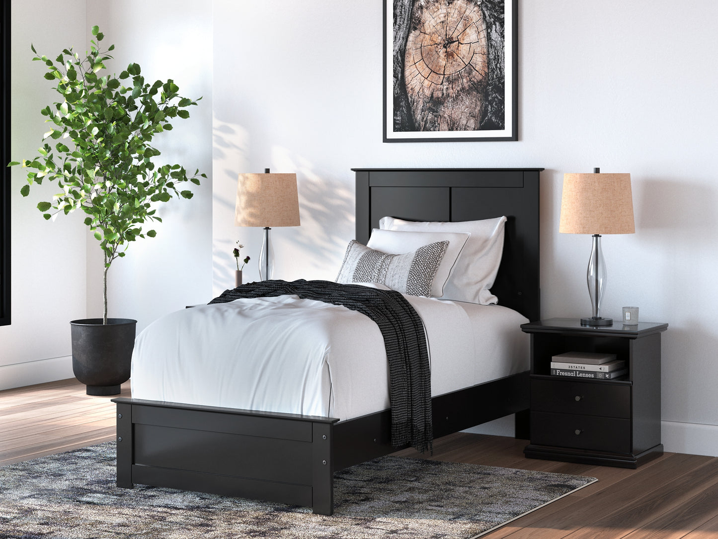 Ashley Express - Maribel Twin Panel Bed