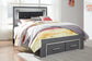 Lodanna Full Panel Bed with 2 Storage Drawers with Dresser