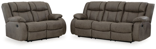 First Base Sofa and Loveseat