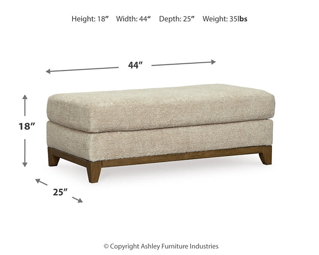 Parklynn Chair and Ottoman