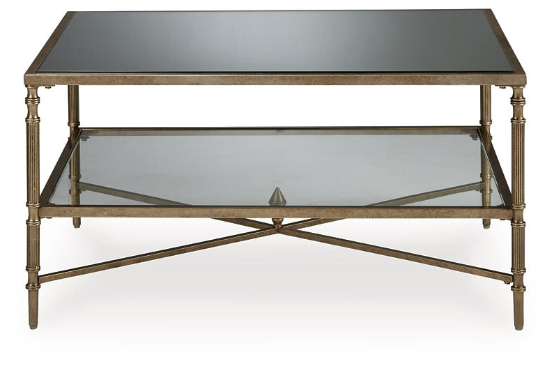 Ashley Express - Cloverty Rectangular Cocktail Table